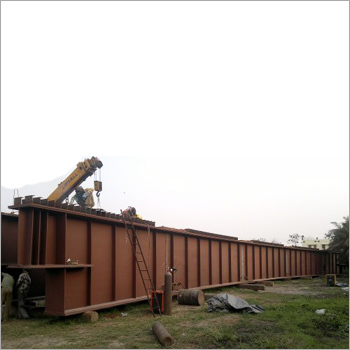 Trial  Assembly of Bridge Girder