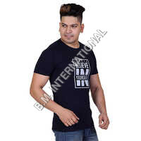 Customized Men T-shirt - Sterling Cotton 160-180 Gsm, White With Digital Print | Regular Fit, Crew Neck, Half Sleeve, Customizable