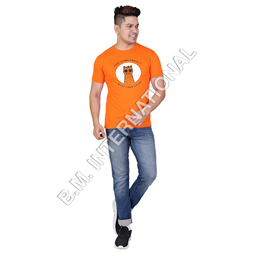 Men Round Neck T-Shirt
