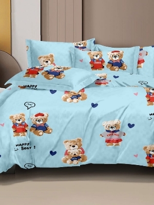 Pure cotton kids icecream colour bedsheet