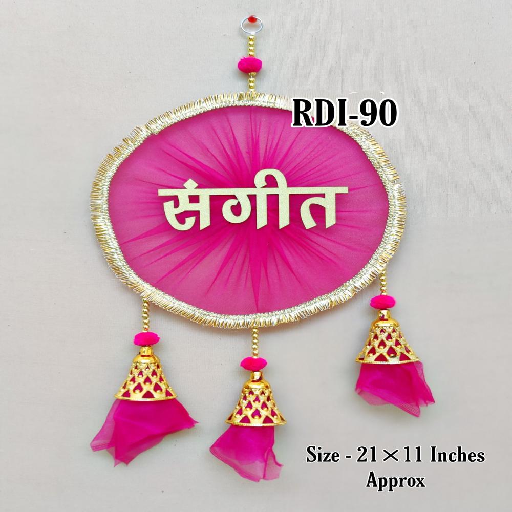 Sangeet wall Hanging Decoration Items