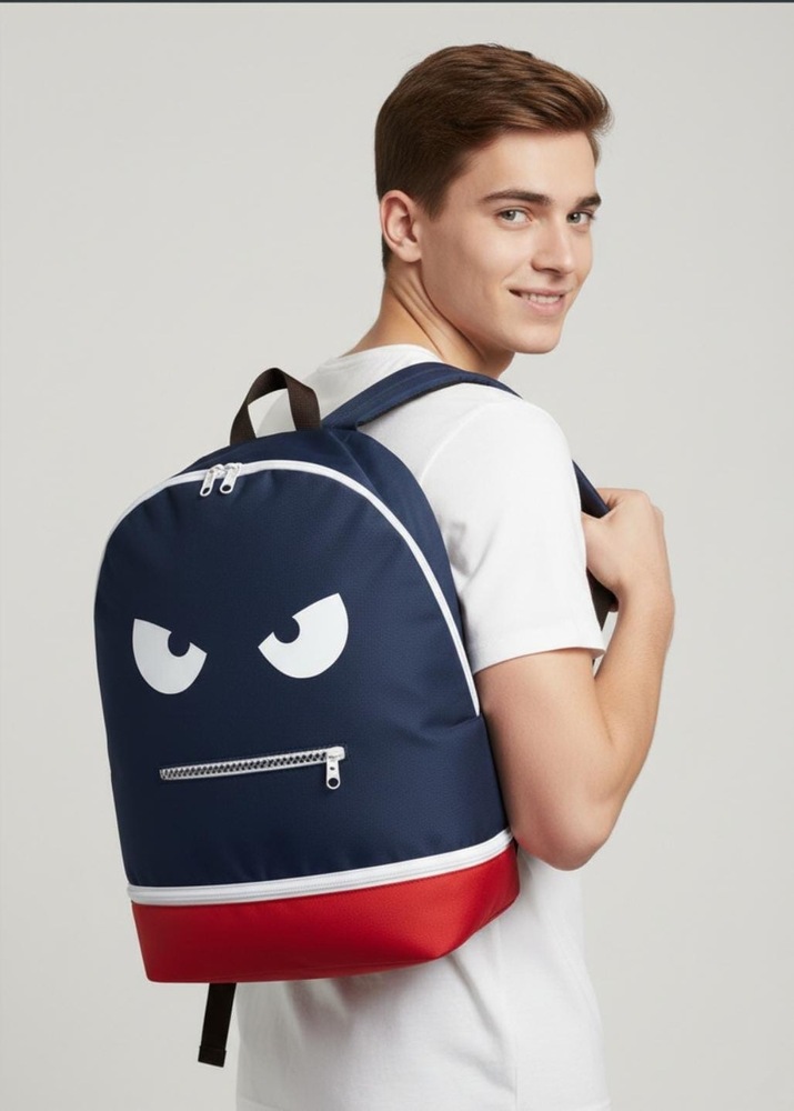 Cat Eye Backpack Bag - Capacity: 15-20 Litres Ltr