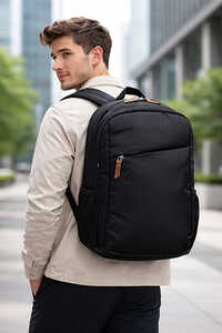 Polyester Laptop Backpack - Capacity: 30 Liters