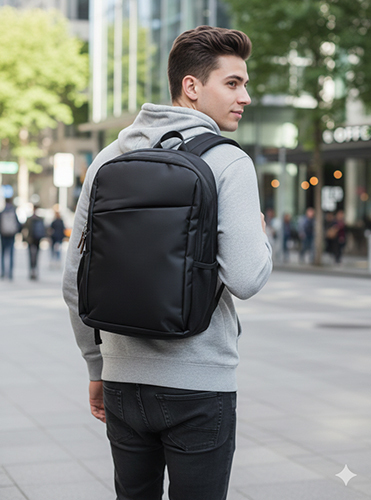 Polyester Laptop Backpack - Capacity: 30 Liters