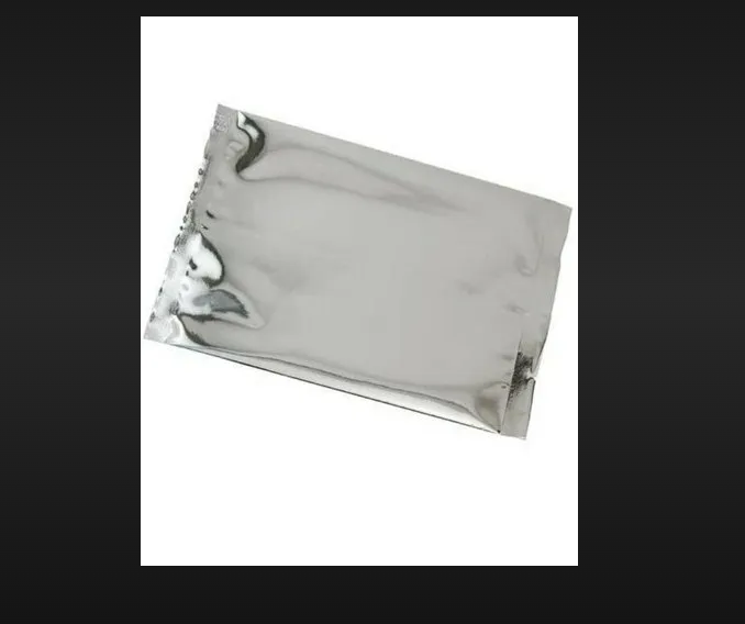 Silver pouch food packing 8"X10"