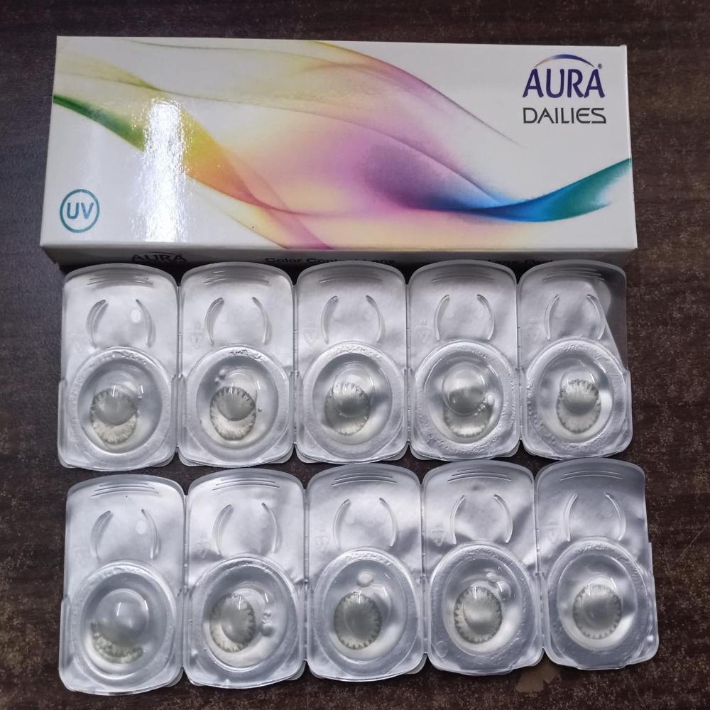 Aura contact lens