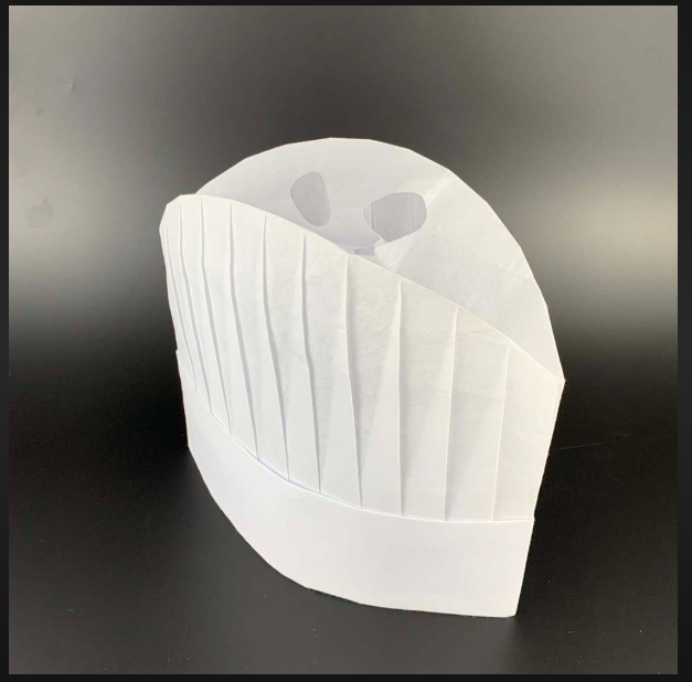 chef cap nonwoven