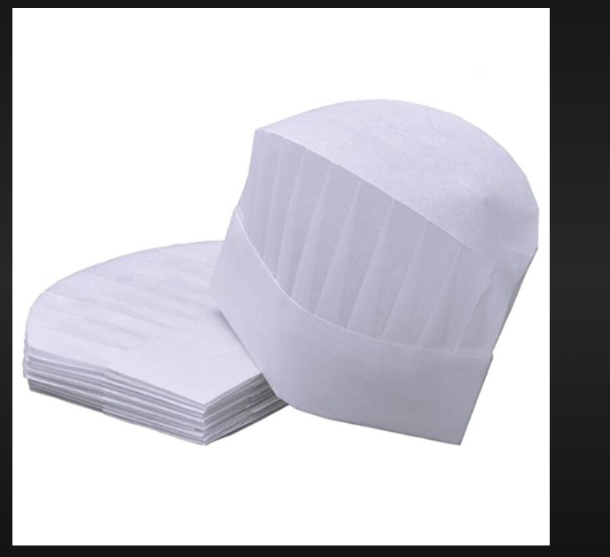 chef cap nonwoven