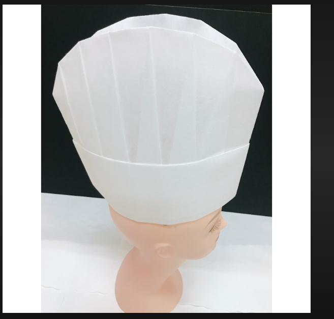 chef cap nonwoven