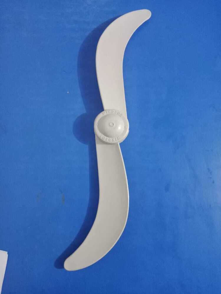 White Color 2 Leaf Fan Blade