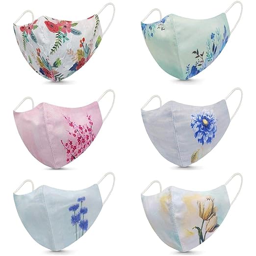 Printed Cotton Face Mask
