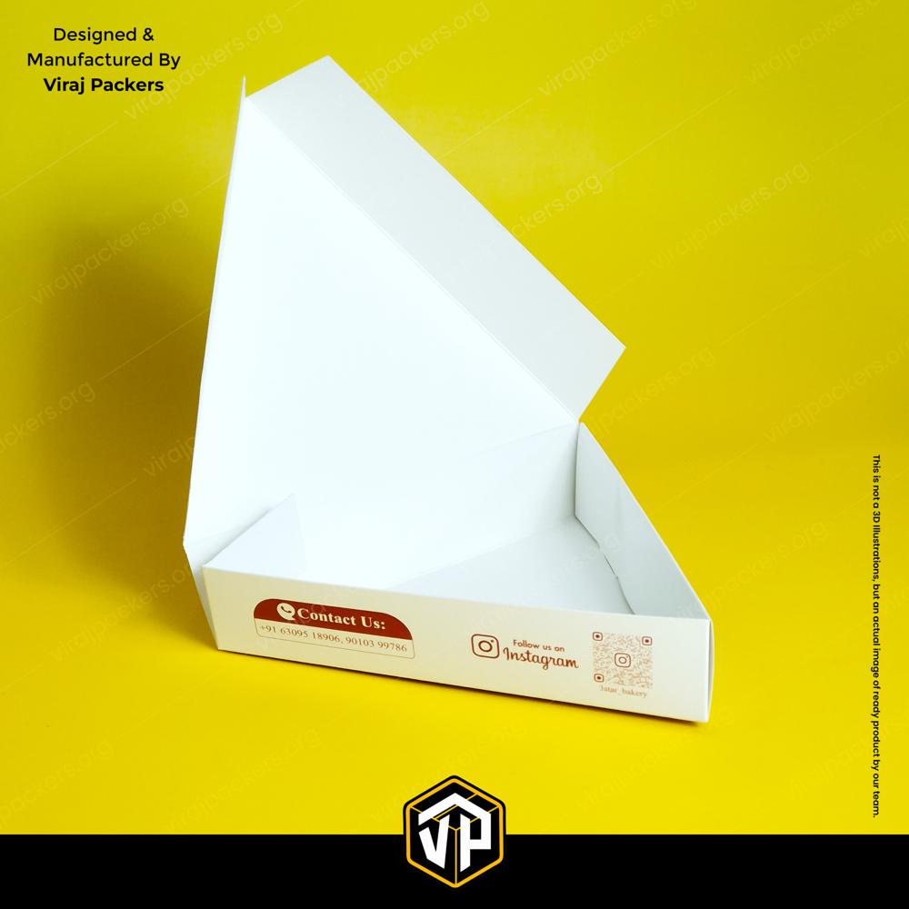 Custom Pizza Slice Box Triangle Pizza Box