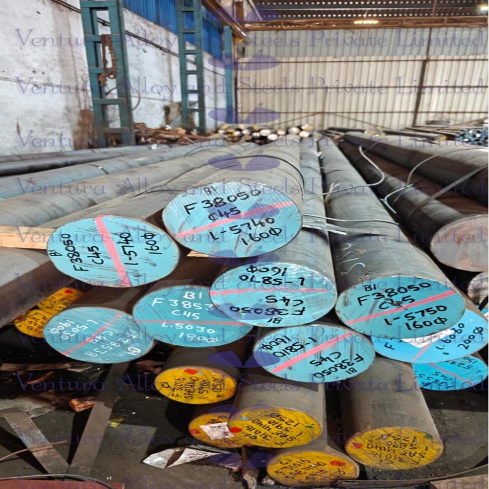C45 Round Bar - Length: 5 To 6  Meter (m)