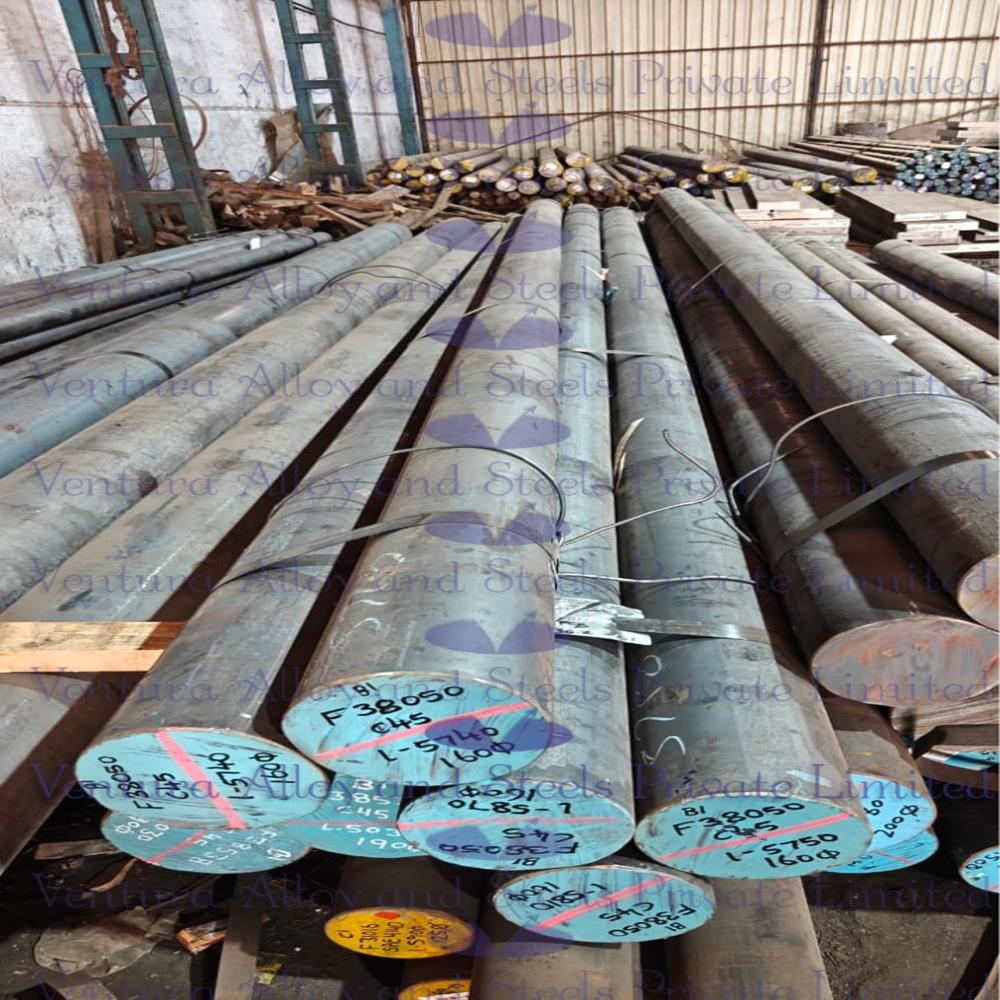 C45 Round Bar - Length: 5 To 6 Meter (M)