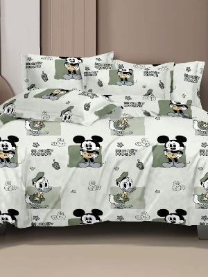 Pure cotton kids icecream colour bedsheet