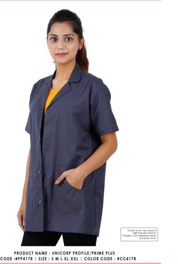 Worker half sleeve coat