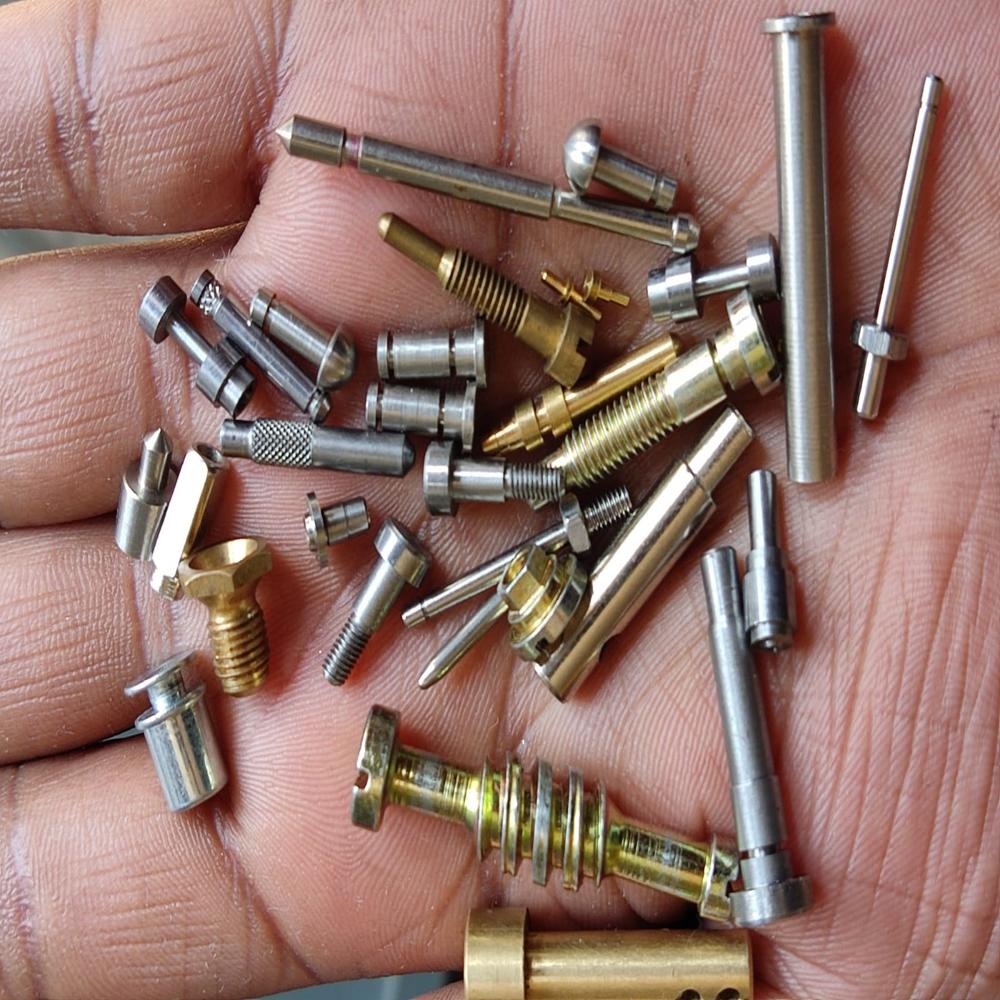 Knurled Pins - Stainless Steel, Industrial Grade | Polished Silver Finish For Hardware Application