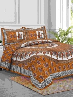 Premium quality king size bedsheet 100*108