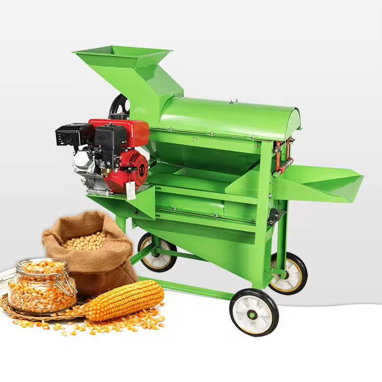 Maize Peeler And Thresher Machine
