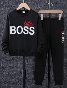 Little Boss Top Bottom Set For Kids