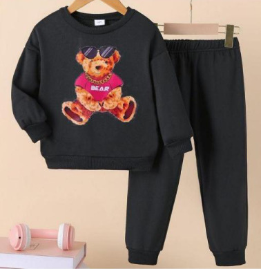 Red Bear Top Bottom Set For Kids