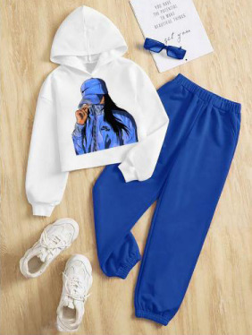 Air Kids Girls Hoodie
