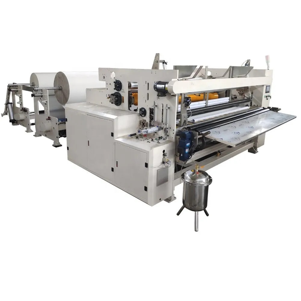 Automatic Toilet Paper Roll Making Machine