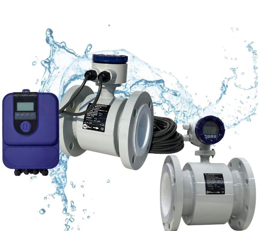 Mef 2100 Inline Electromagnetic Flow Meter - Accuracy: +-0.5 %
