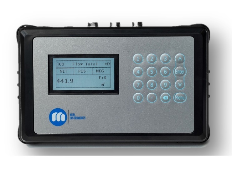 Muf 1000 Portable Ultrasonic Flow Meter - Accuracy: +/-1%