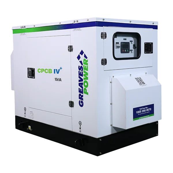 Greaves Power 10 kVA Silent Diesel Generator Set