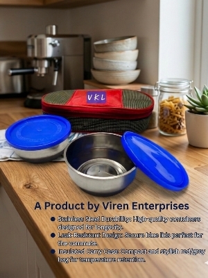 Bag 2 Containers Lunch Box