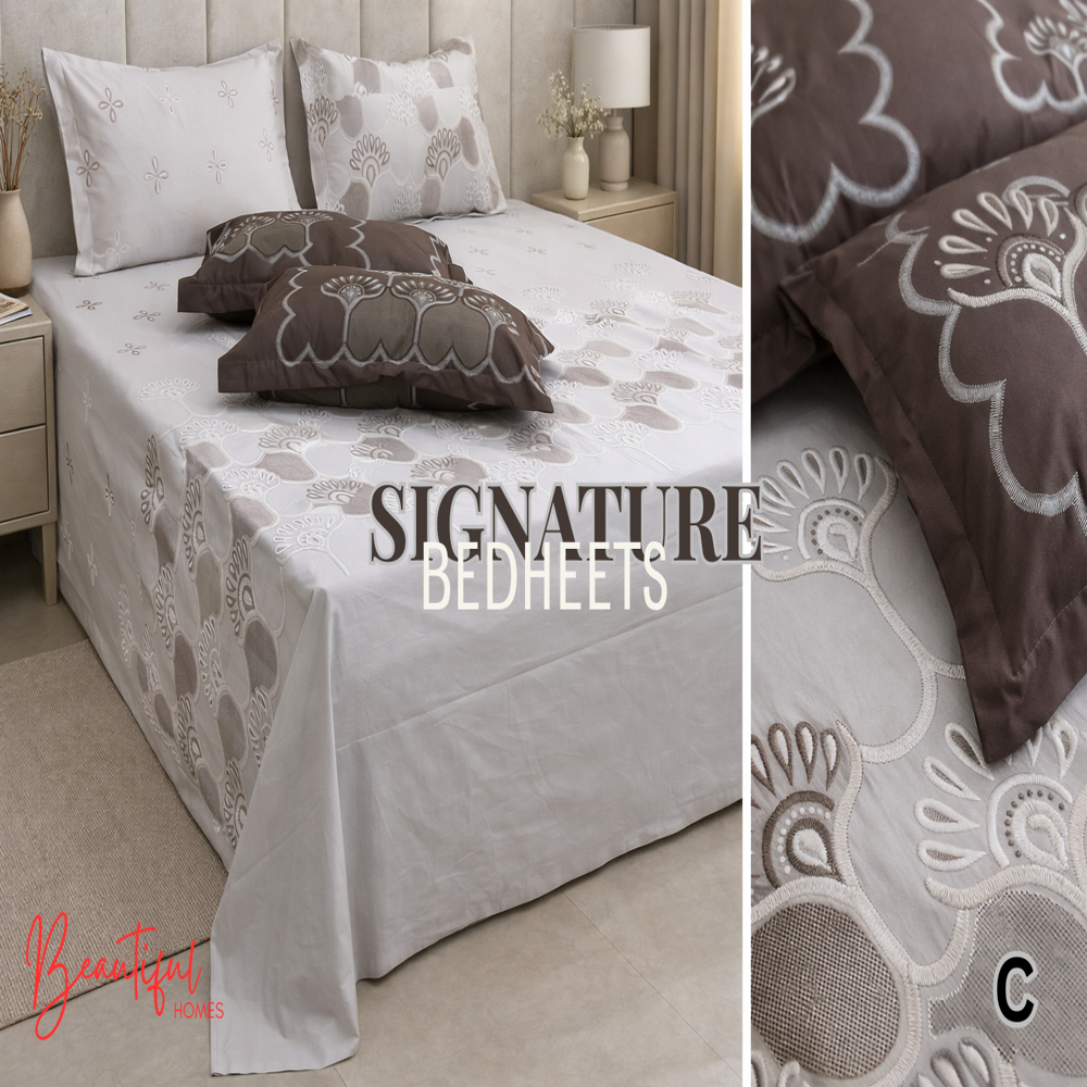 Signature Bedsheets - Design Type: Modern