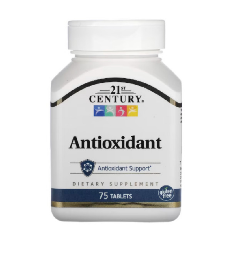 21St Century Antioxidant 75 Tablets - Best Before: Use Within 2 Years From Manufacture