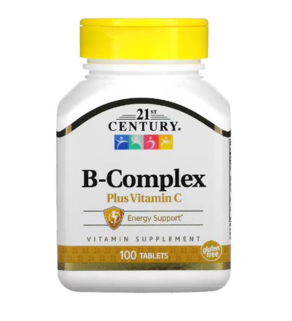 21st Century, B-Complex Plus Vitamin C, 100 Tablets