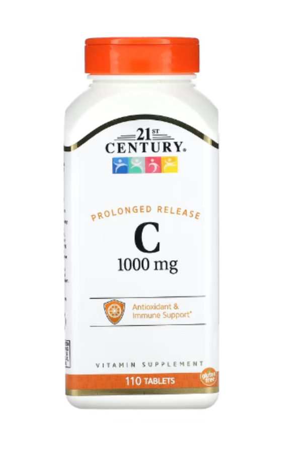 21st Century, C-1000, Prolonged Release, 110 Tablets