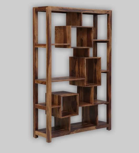 Living Room Wooden Bookshelf