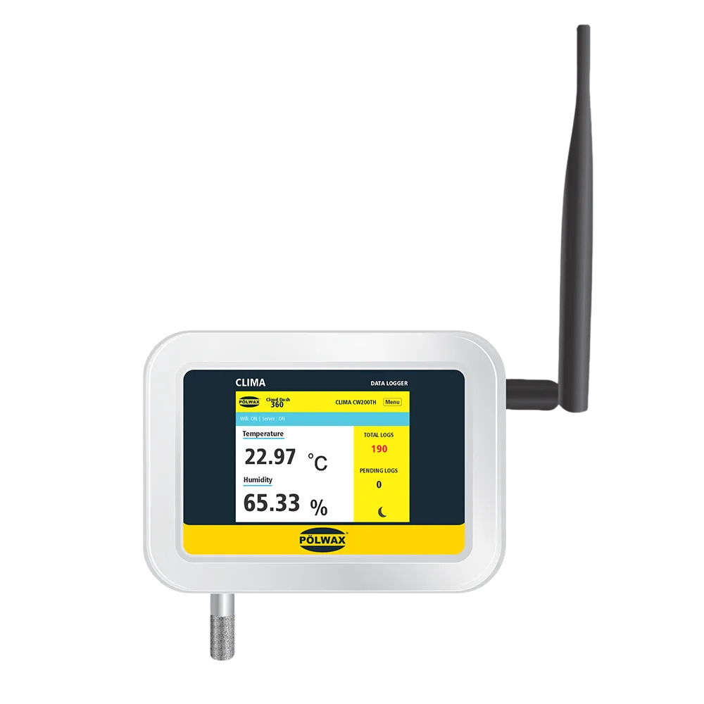 Ethernet Datalogger - Accuracy: Temperature : A 0.3 Degree C / Humidity : A 2% (At 5-95%