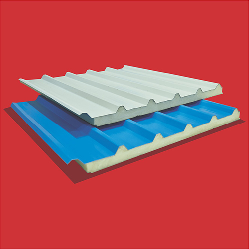 100mm Puf Insulated Roofing Panel - Features: Lightweight And Durable