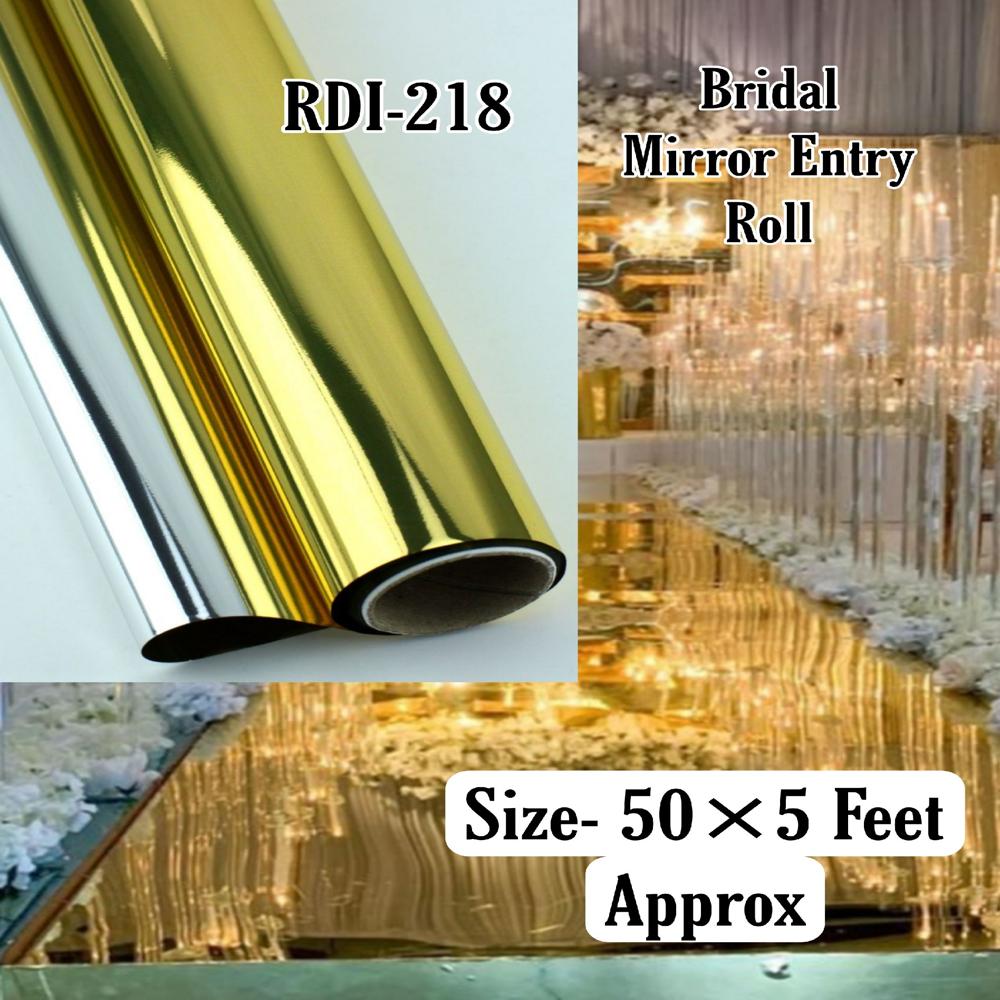 Bridal Mirror Entry Sheet Roll Decorative Items