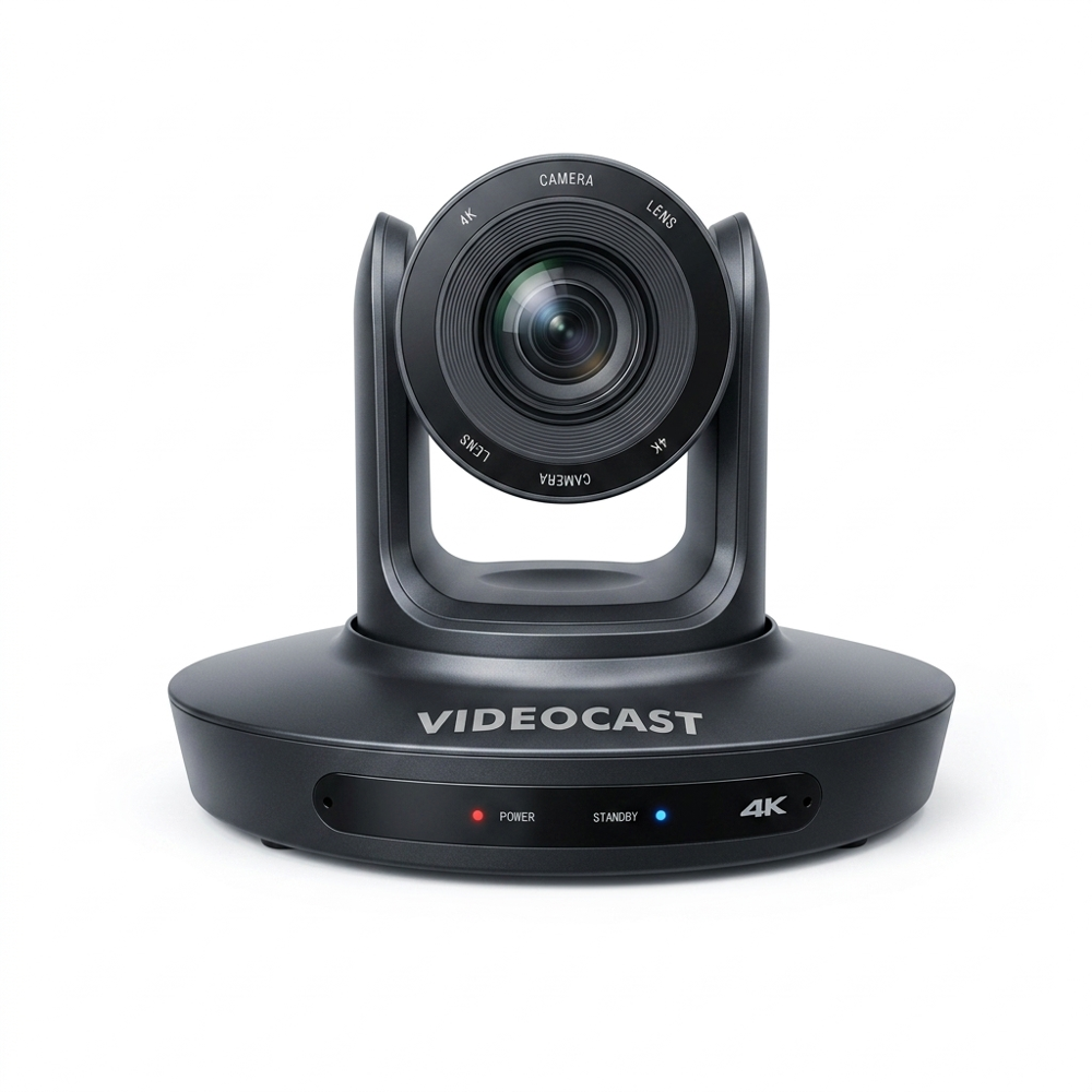 VIDEOCAST VC90 Pro 4K PTZ 20X AI NDI और वॉइस ट्रैकिंग PTZ कैमरा
