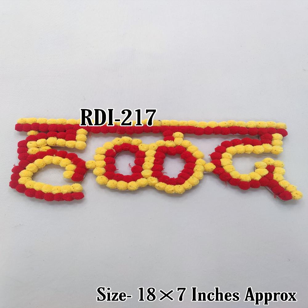 Haldi Flower Pompom Decoration Items