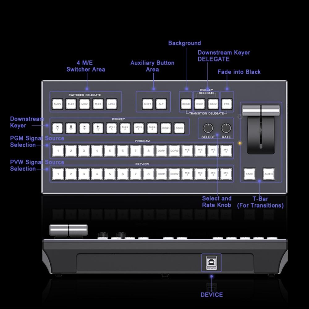 VIDEOCAST VC 50T TriCaster Control Panel