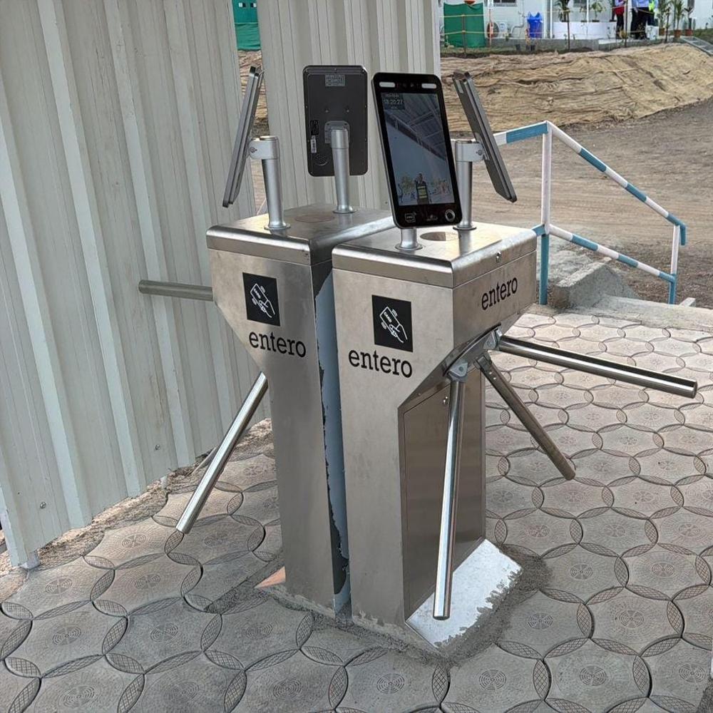 Stainless Steel Tripod Turnstile
