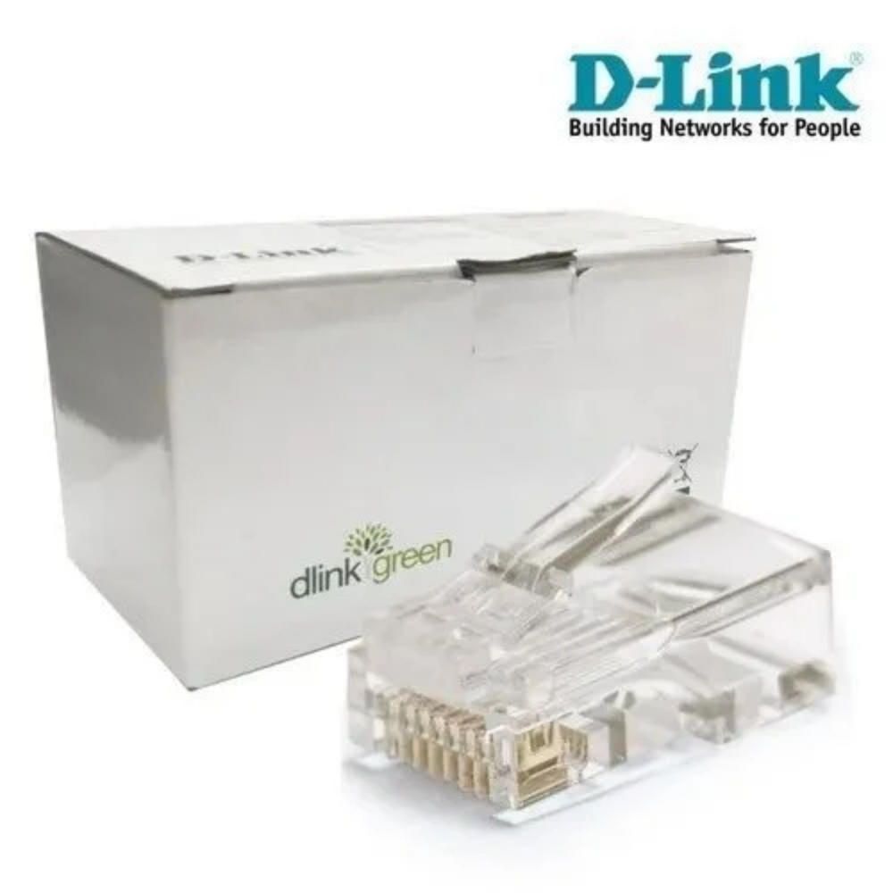 Cat5e D Link Rj45 Connector, Unshielded