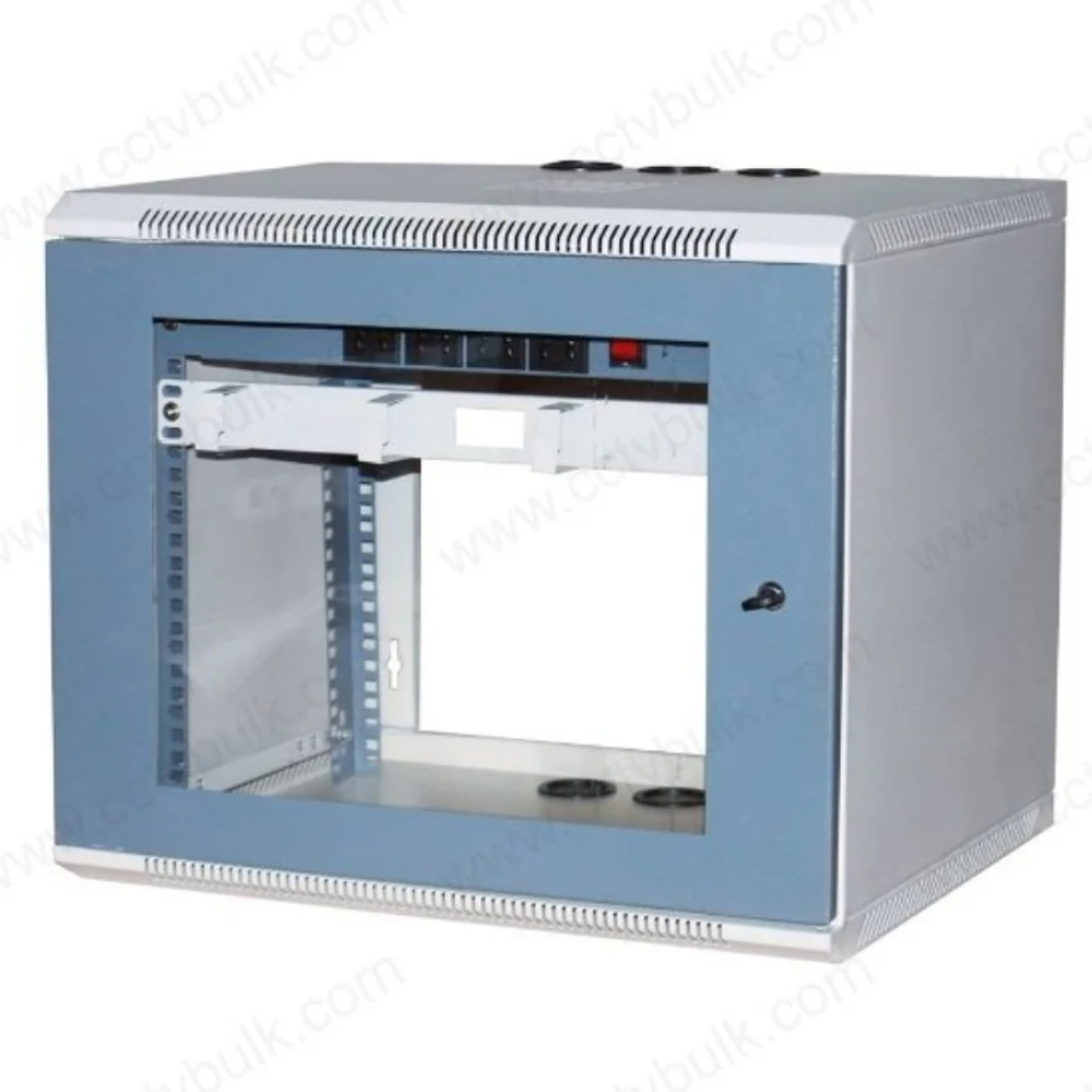 Gray Mild Steel DVR RACK 9U, Storage Capacity: Powder Coating