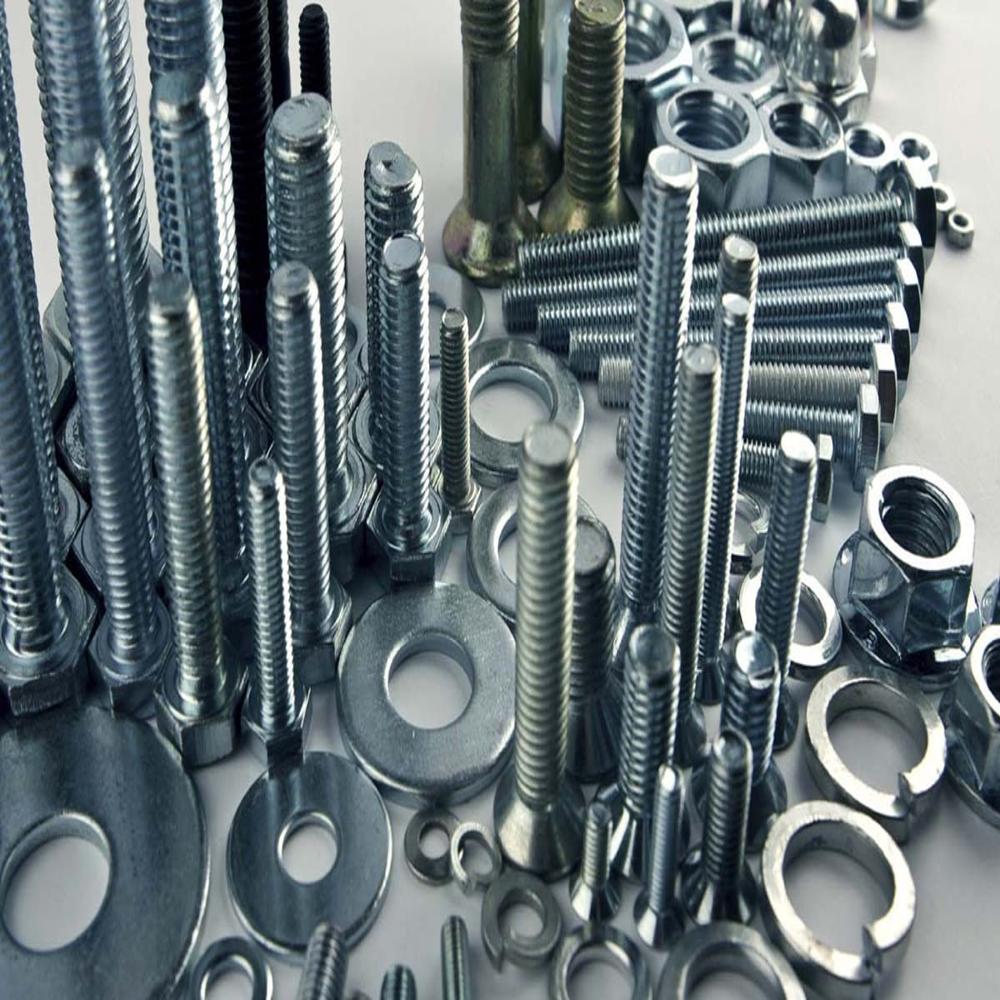Inconle Fasteners - Stainless Steel,  Various Sizes, Silver Color | Hardware Fasteners For Automobile, Fabrication, And Solar Industries