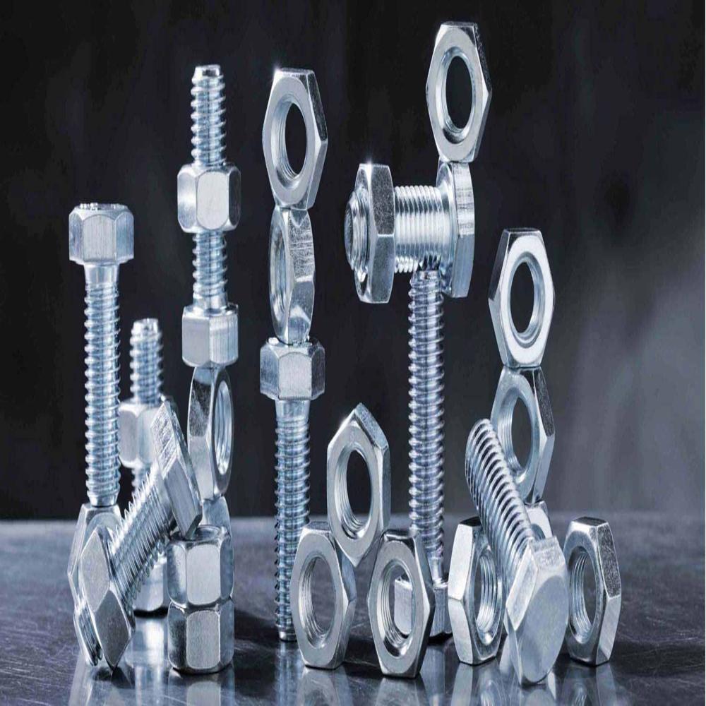 Inconle Fasteners - Stainless Steel,  Various Sizes, Silver Color | Hardware Fasteners For Automobile, Fabrication, And Solar Industries