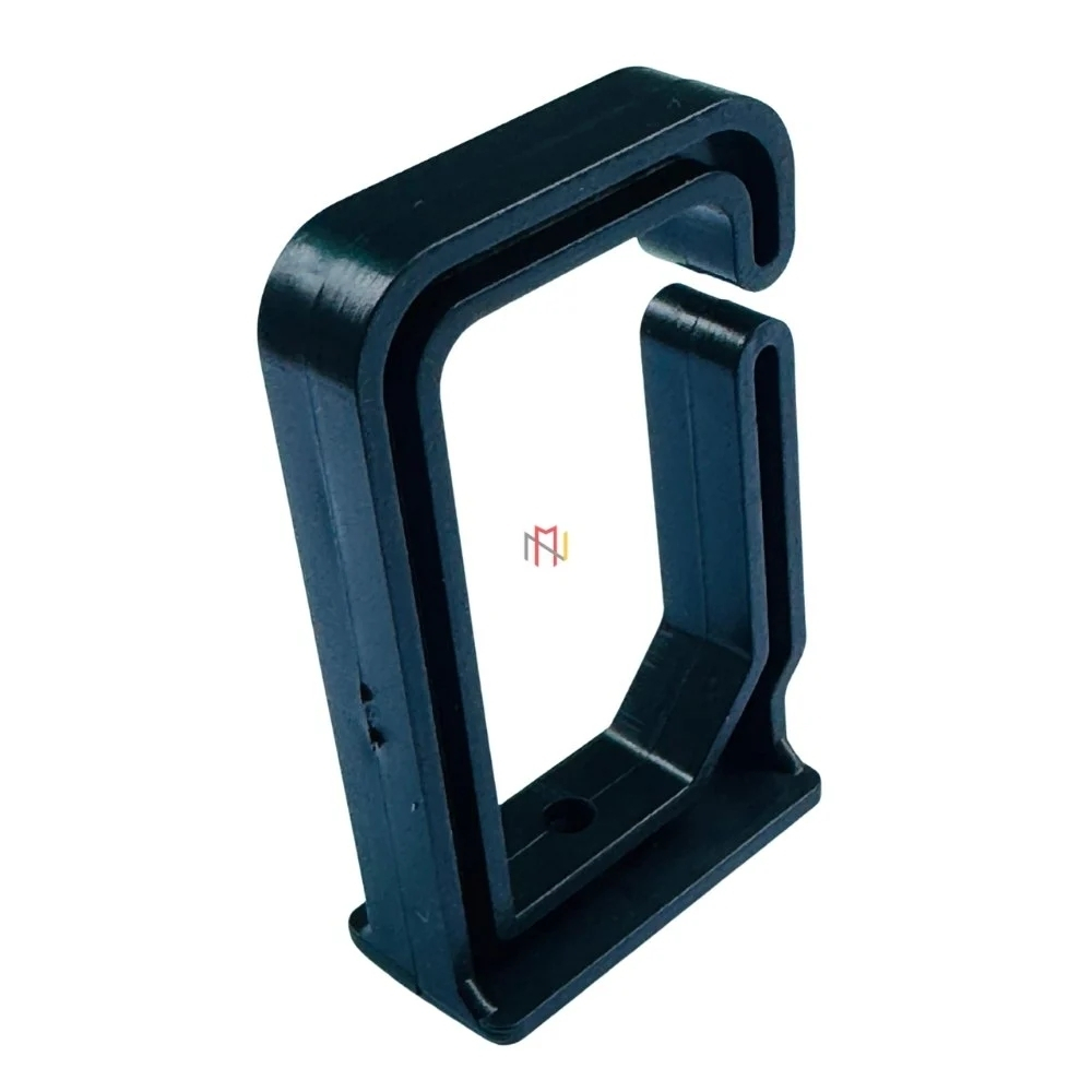 1u PVC Cable Manager Clip Loop