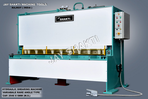 Variable Hydraulic Shearing Machine - Automatic Grade: Automatic