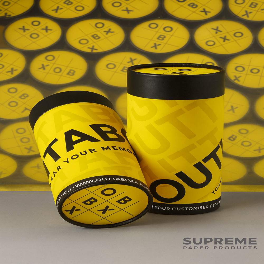 PAPER TUBE BOX FOR T-SHIRT PACKING